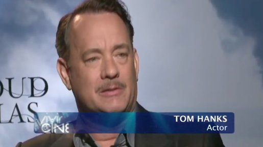 Tom Hanks in Vivir de cine (2012)