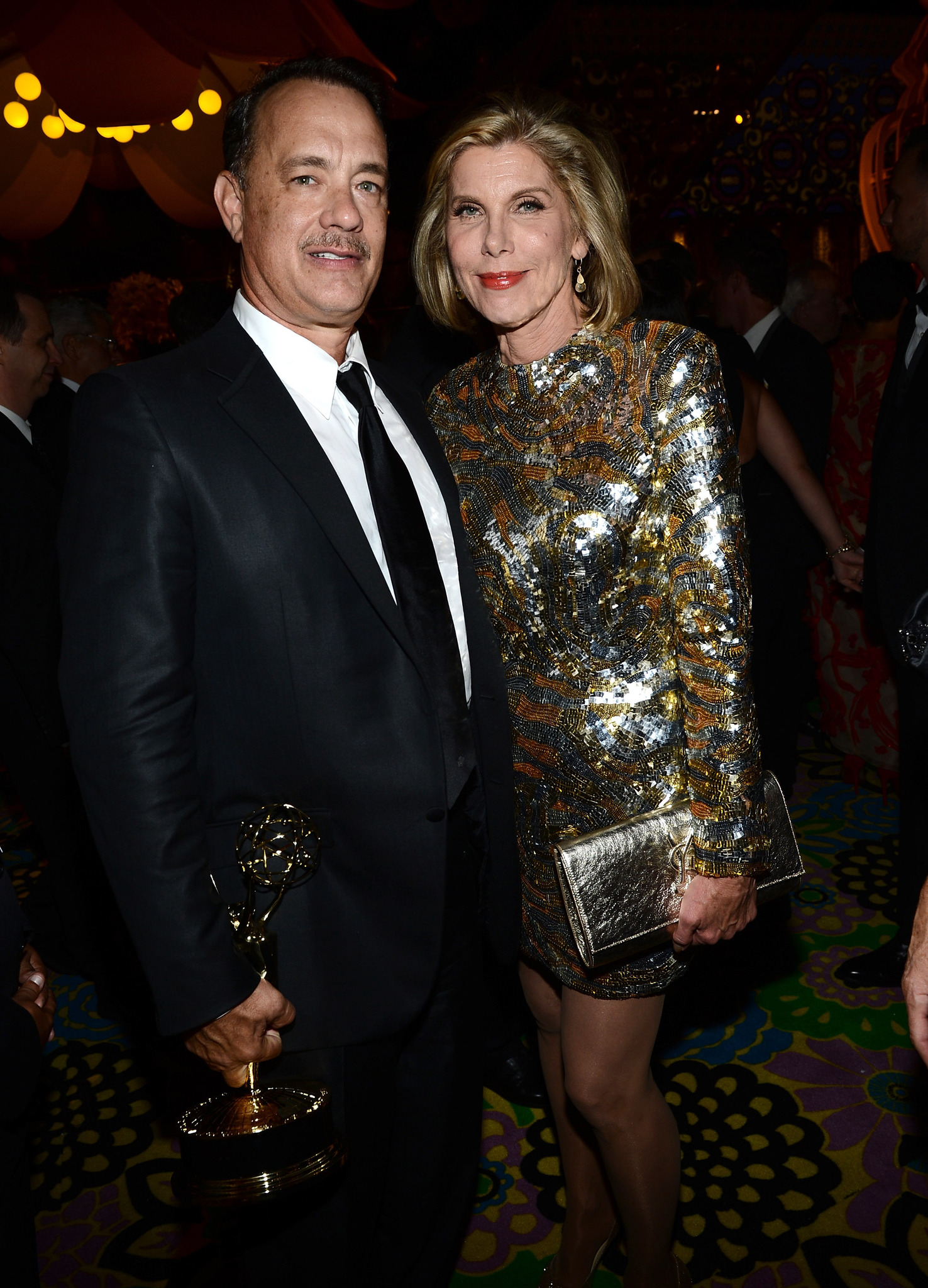 Tom Hanks and Christine Baranski at event of The 64th Primetime Emmy Awards (2012)