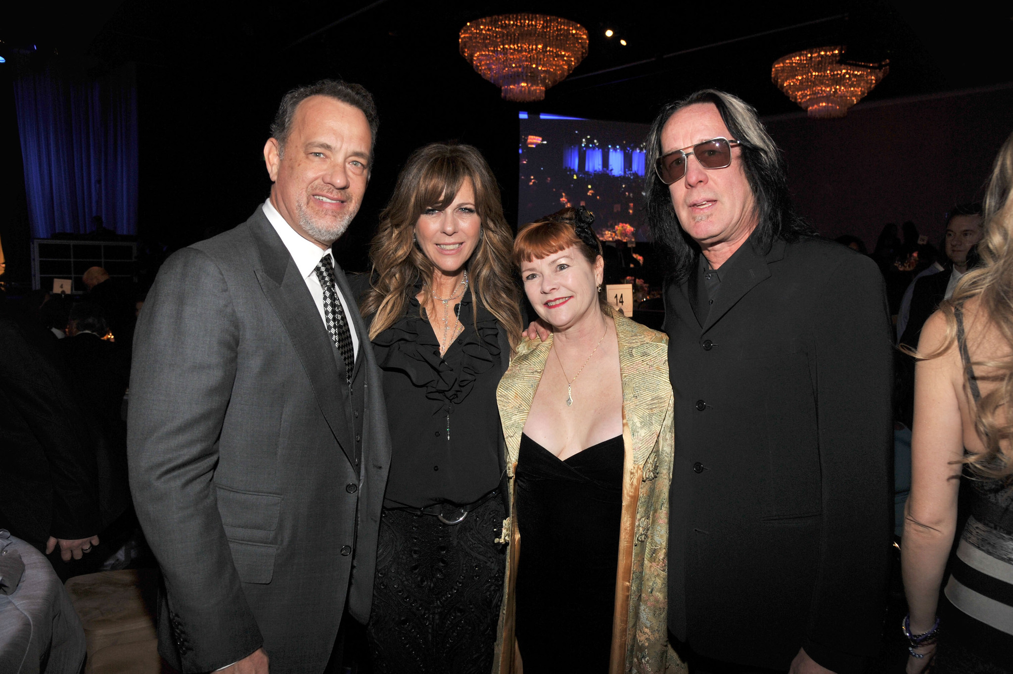 Tom Hanks, Rita Wilson and Todd Rundgren