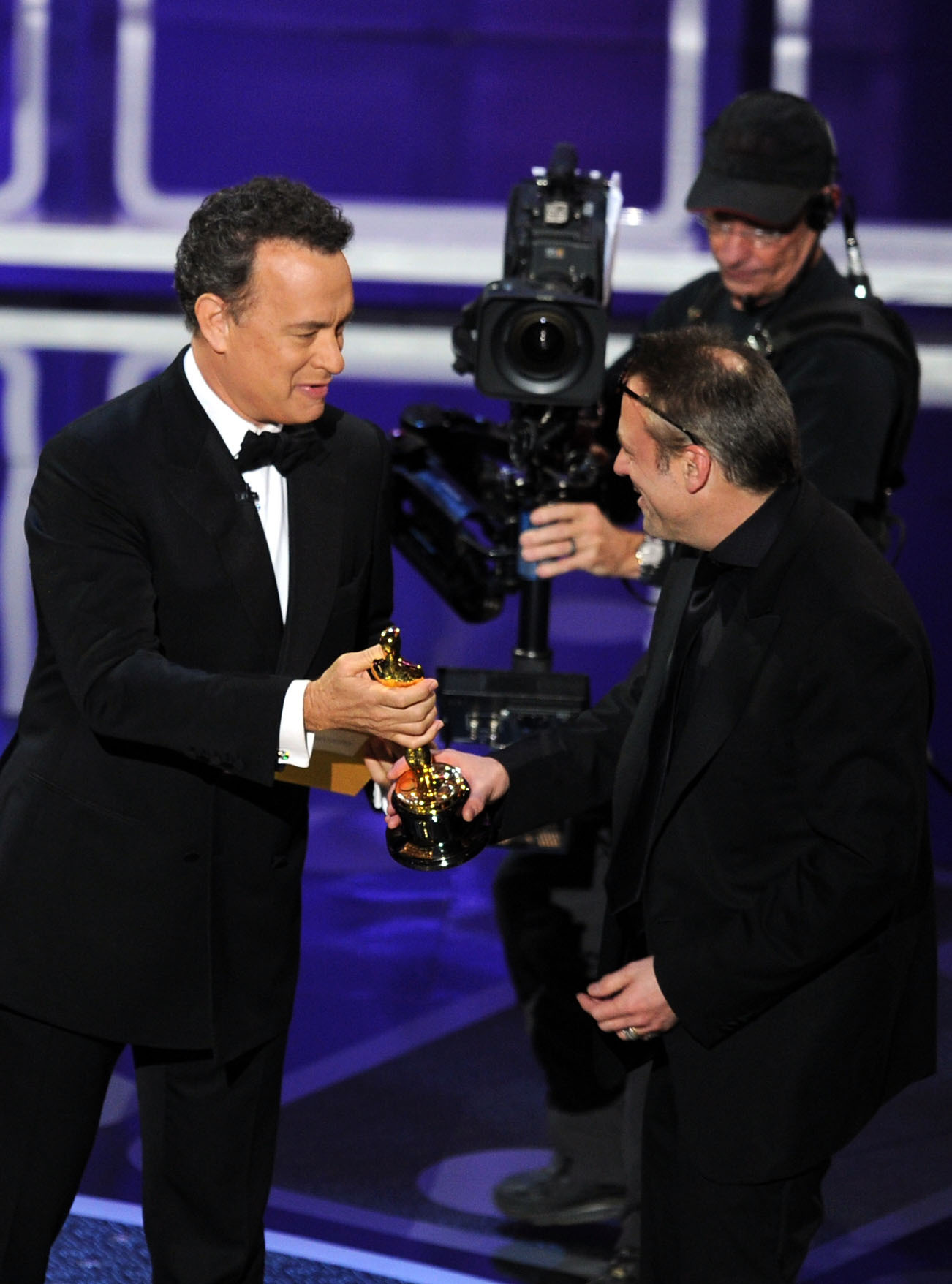 Tom Hanks and Wally Pfister