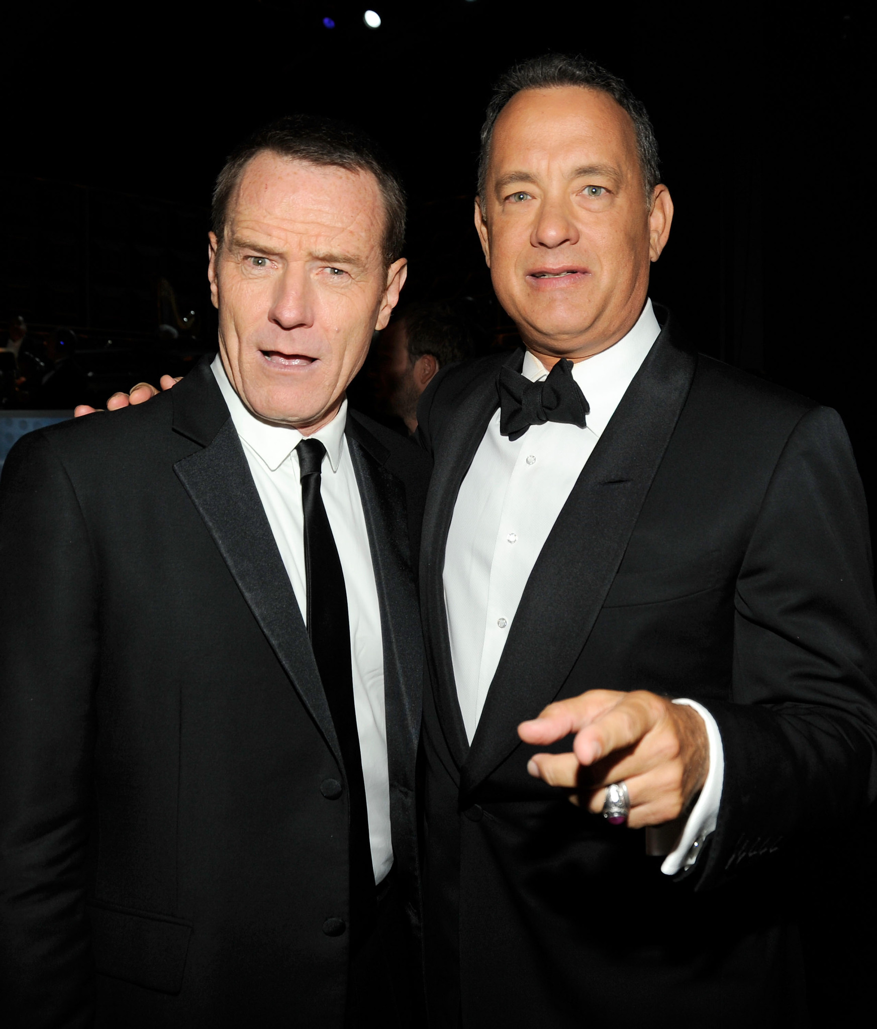 Tom Hanks and Bryan Cranston