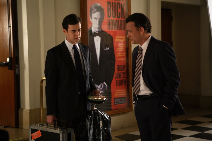Still of Tom Hanks and Colin Hanks in The Great Buck Howard (2008)