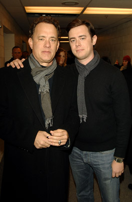 Tom Hanks and Colin Hanks at event of The Great Buck Howard (2008)