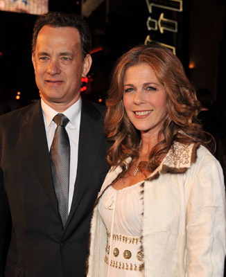 Tom Hanks and Rita Wilson at event of Charlie Wilson's War (2007)