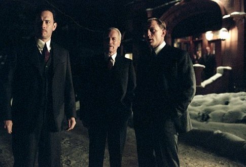 Still of Paul Newman, Tom Hanks and Daniel Craig in Road to Perdition (2002)