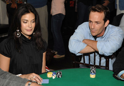 Teri Hatcher and Luke Perry