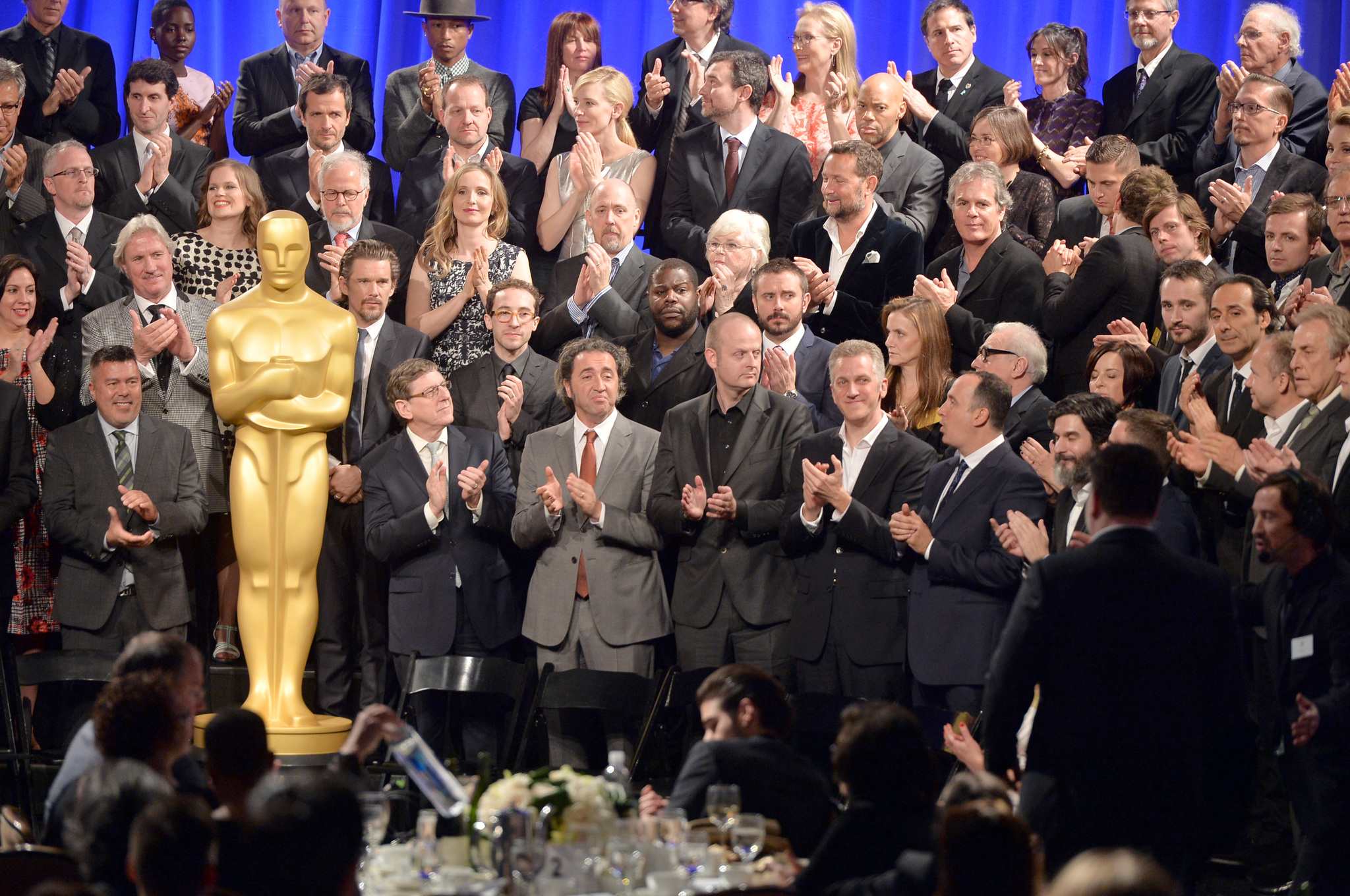 Ethan Hawke, Martin Scorsese, Julie Delpy, Meryl Streep, Cate Blanchett, Bruce Dern, Alexandre Desplat, John Ridley, June Squibb, Pharrell Williams, Lupita Nyong'o and Steve McQueen