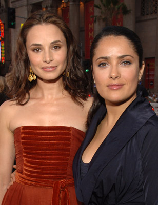 Salma Hayek and Mía Maestro at event of Poseidon (2006)