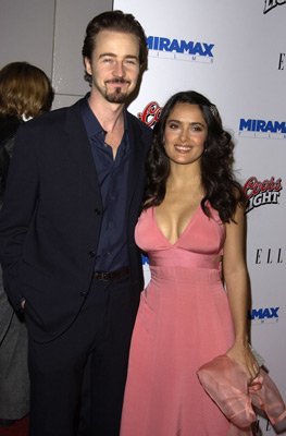 Salma Hayek and Edward Norton at event of Frida (2002)