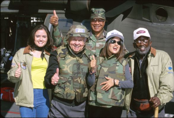 Salma Hayek, Johnny Grant, Danica McKellar and Garrett Morris