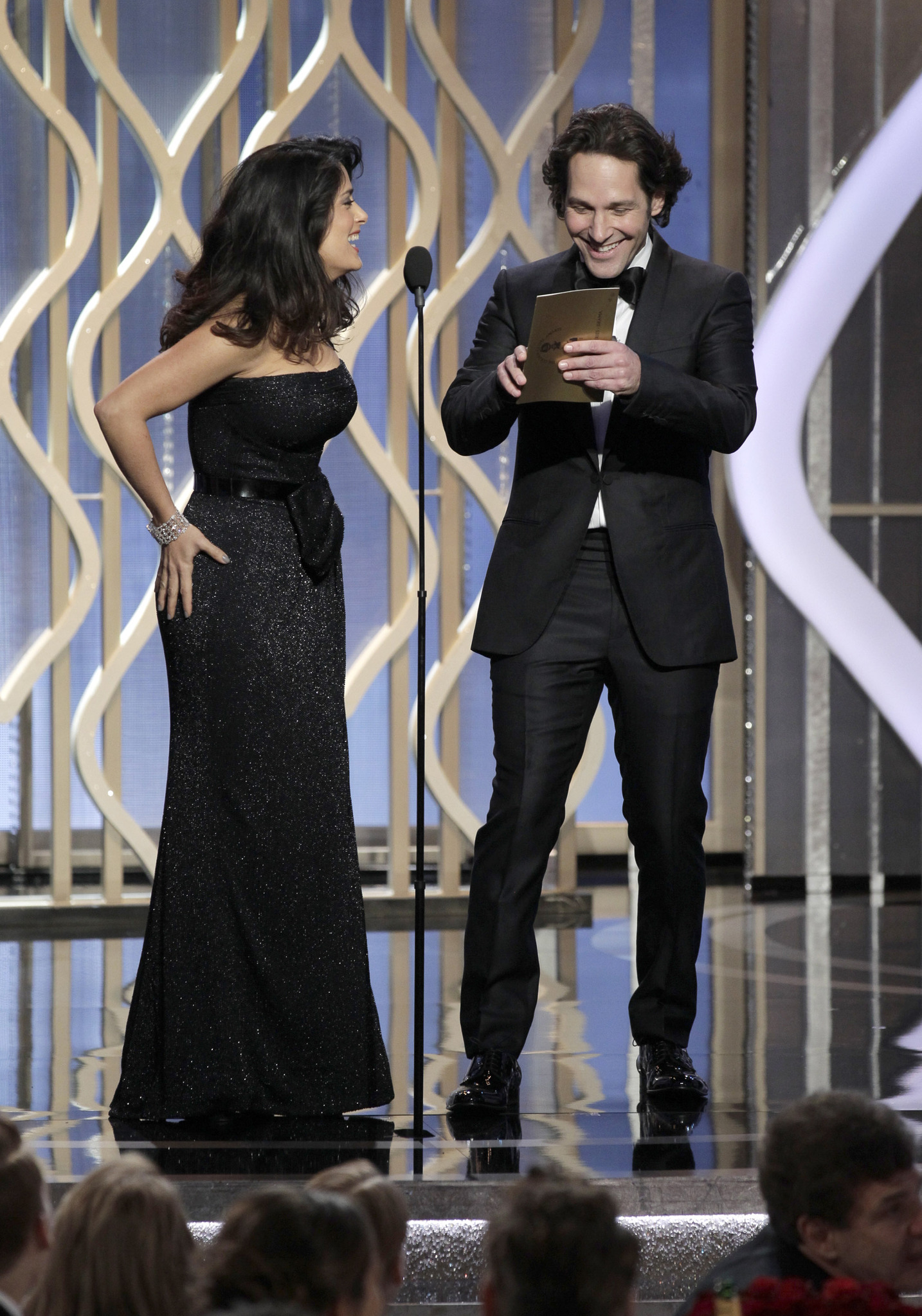 Salma Hayek and Paul Rudd