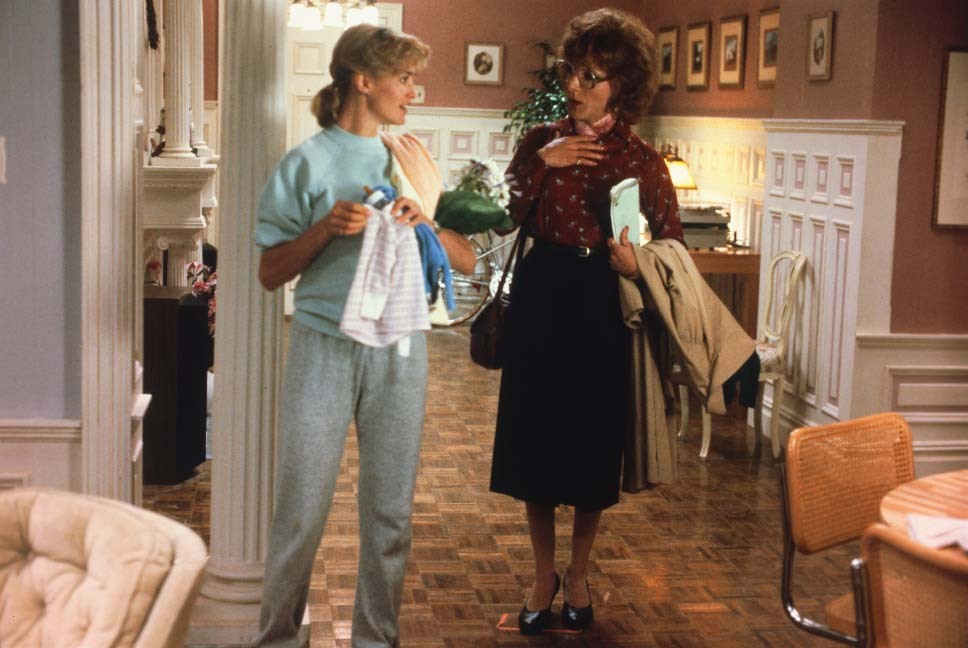 Still of Dustin Hoffman and Jessica Lange in Tootsie (1982)