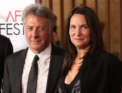 Dustin Hoffman and Lisa Gottsegen