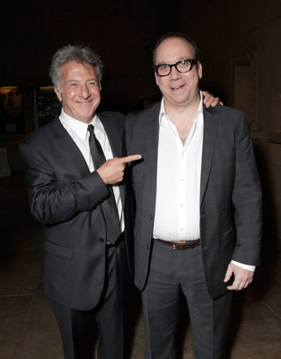 Dustin Hoffman and Paul Giamatti