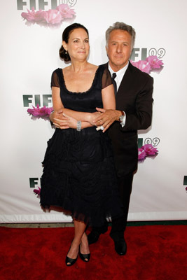 Dustin Hoffman and Lisa Hoffman