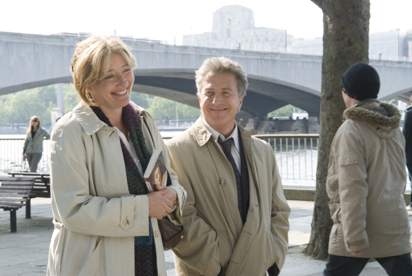 Still of Dustin Hoffman and Emma Thompson in Last Chance Harvey (2008)