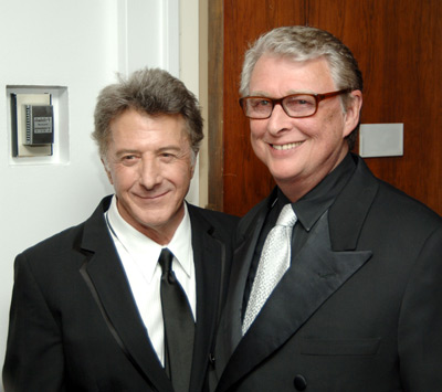 Dustin Hoffman and Mike Nichols