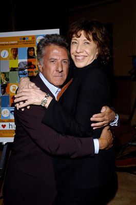 Dustin Hoffman and Lily Tomlin at event of I Heart Huckabees (2004)
