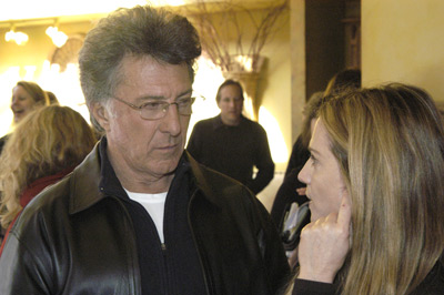 Dustin Hoffman and Holly Hunter