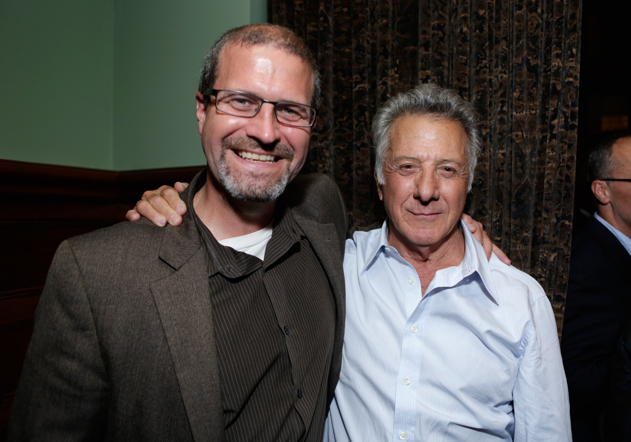 Dustin Hoffman and Keith Simanton