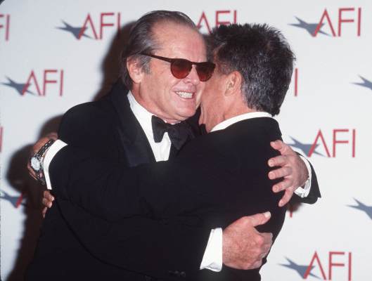 Dustin Hoffman and Jack Nicholson