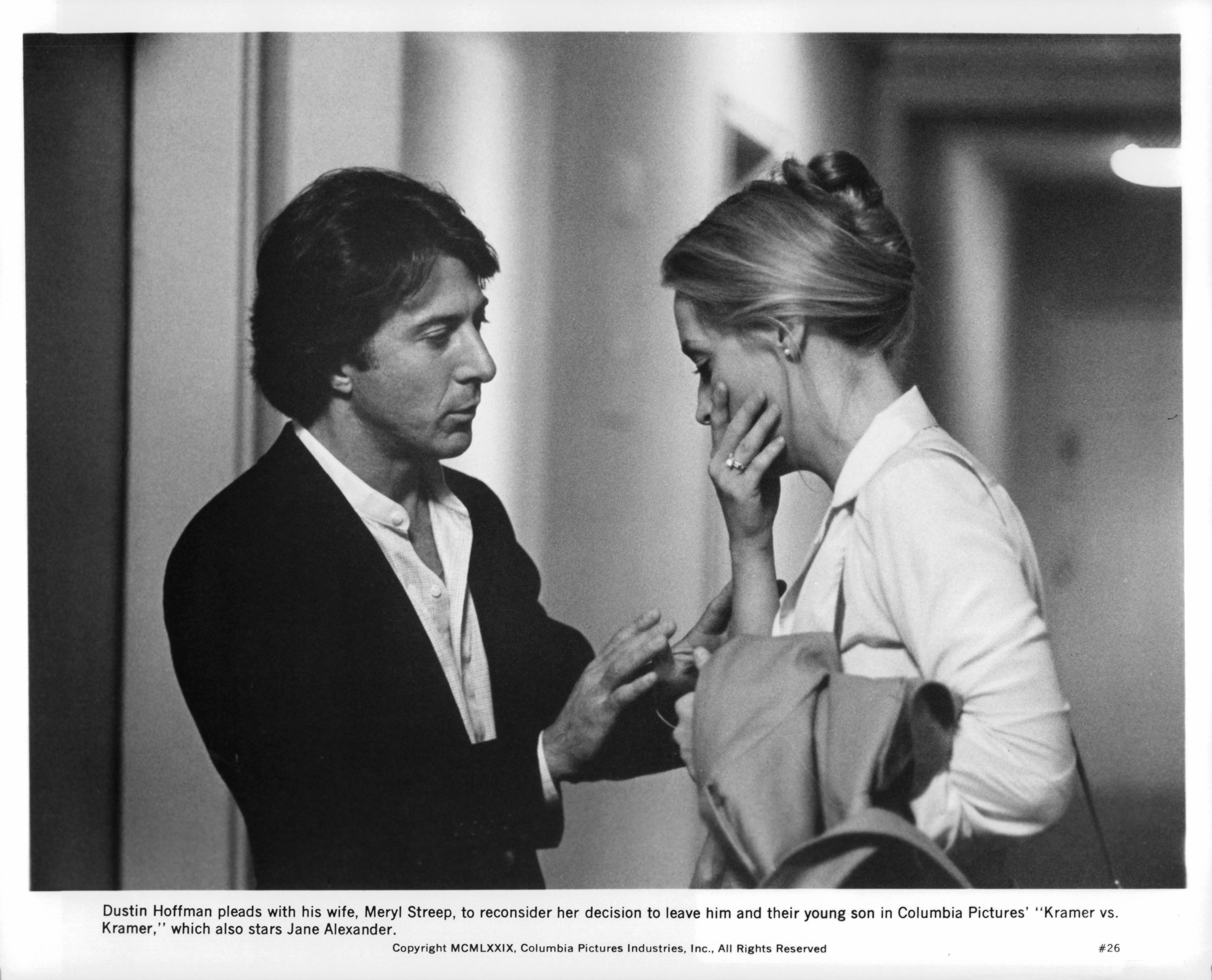 Still of Dustin Hoffman and Meryl Streep in Kamer pries Krameri (1979)