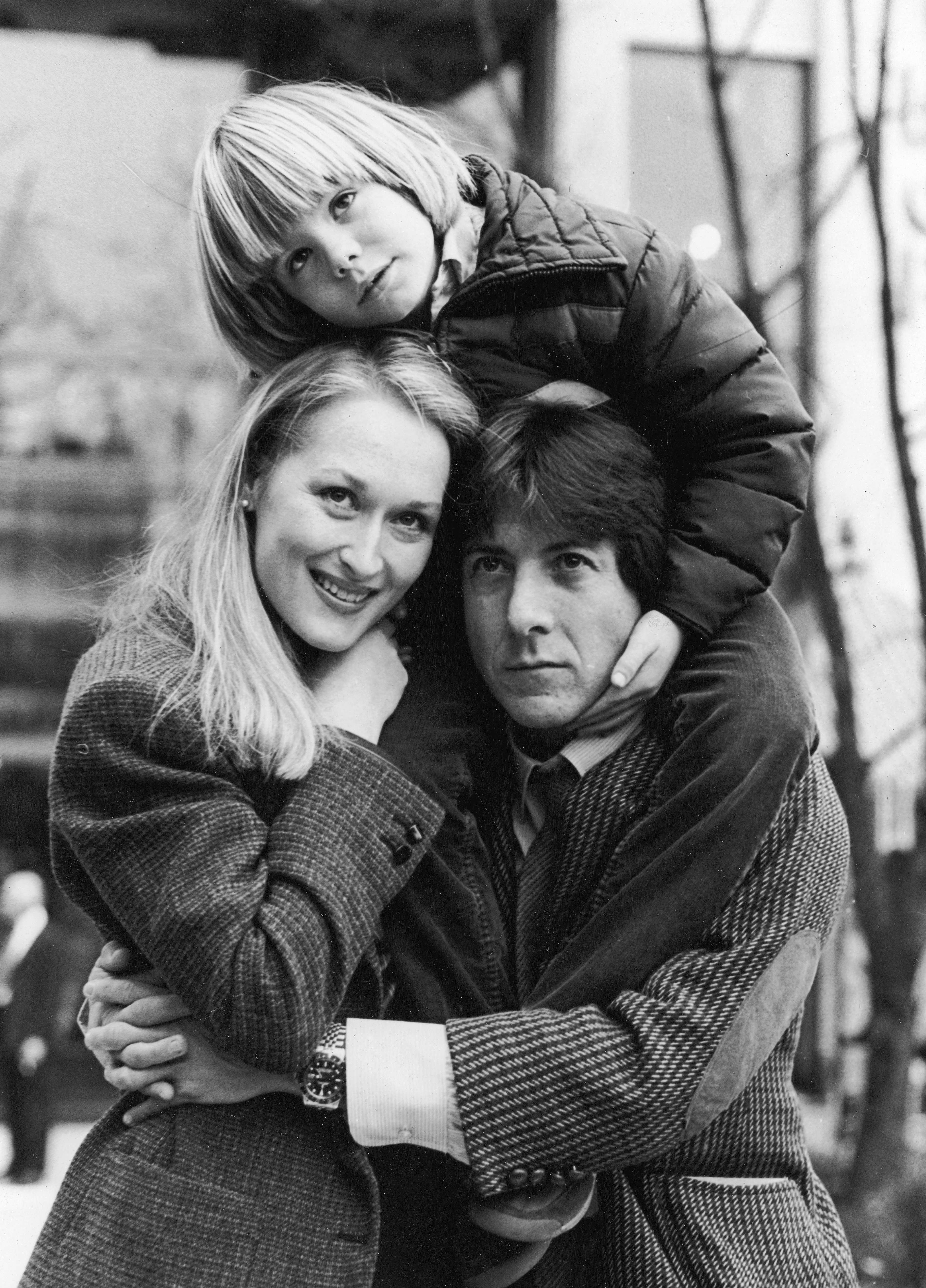 Still of Dustin Hoffman, Meryl Streep and Justin Henry in Kamer pries Krameri (1979)