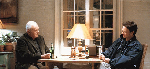 Still of Anthony Hopkins and Gary Sinise in The Human Stain (2003)