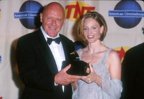 Jodie Foster and Anthony Hopkins