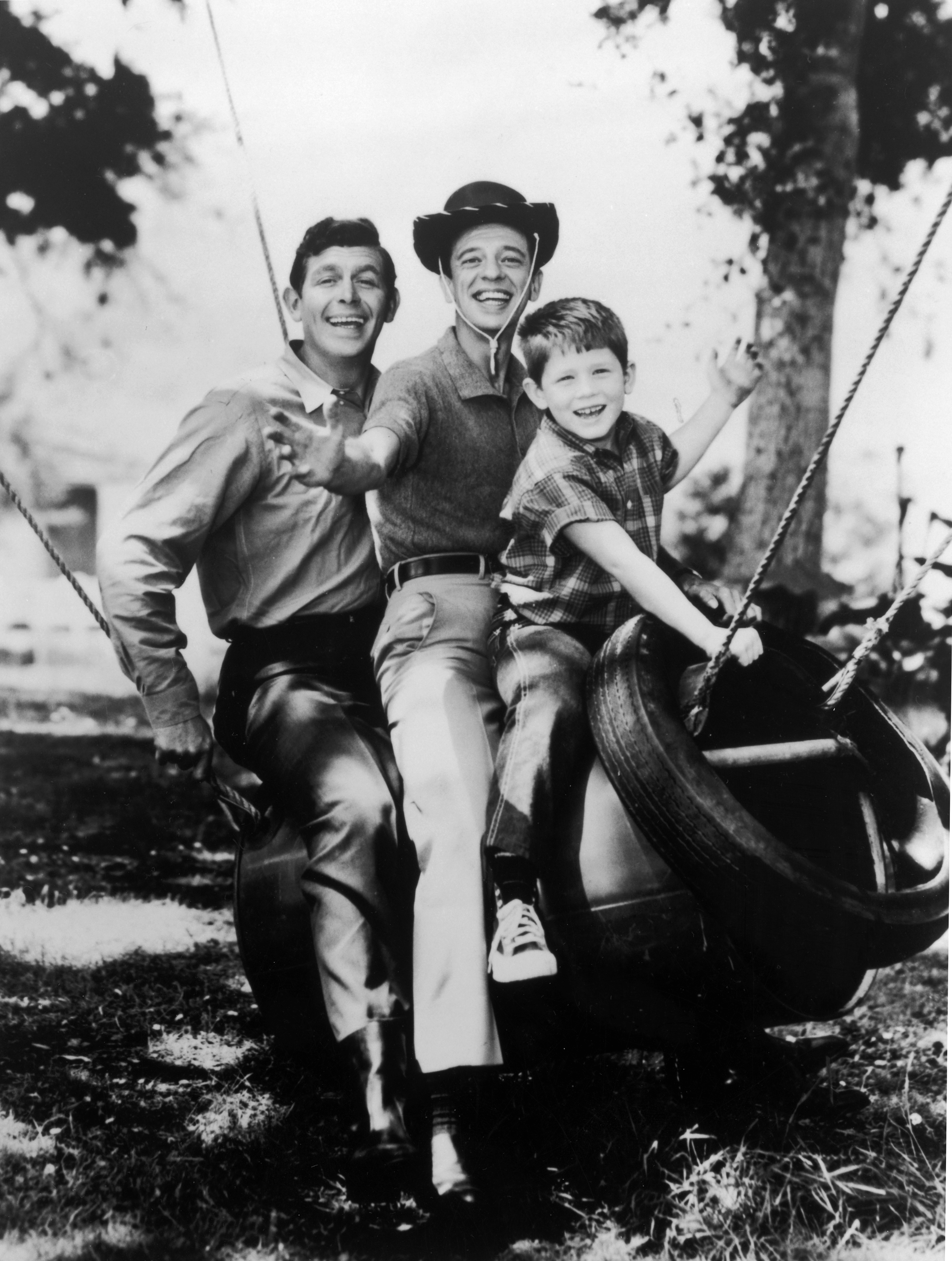 Still of Ron Howard, Andy Griffith and Don Knotts in The Andy Griffith Show (1960)