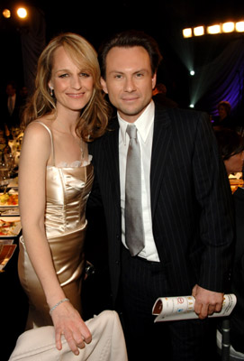 Helen Hunt and Christian Slater at event of 13th Annual Screen Actors Guild Awards (2007)