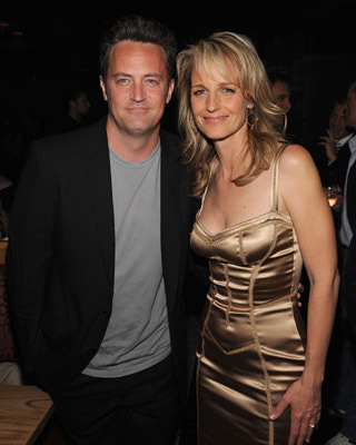Helen Hunt and Matthew Perry at event of Then She Found Me (2007)