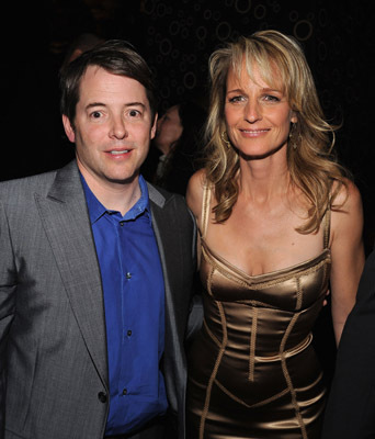 Matthew Broderick and Helen Hunt at event of Then She Found Me (2007)