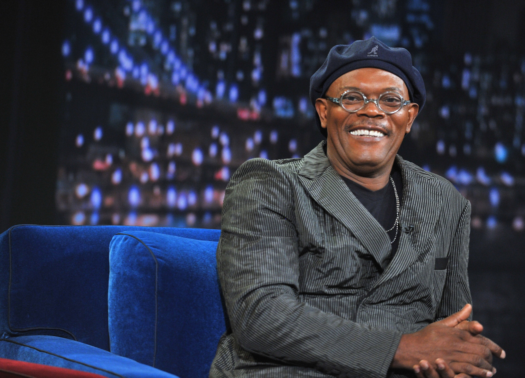 Samuel L. Jackson at event of Late Night with Jimmy Fallon (2009)