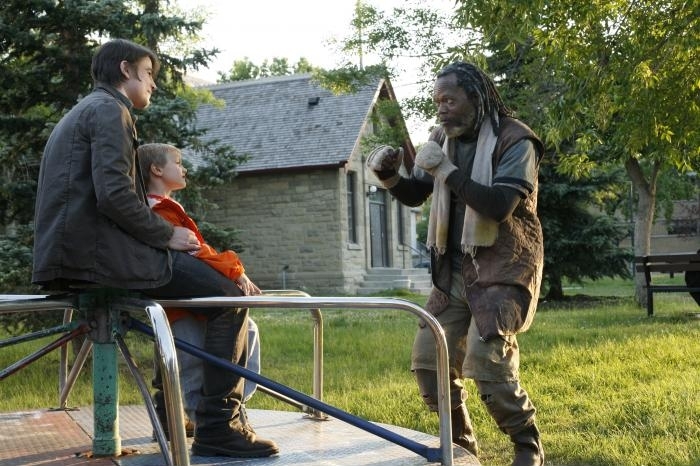 Still of Samuel L. Jackson and Josh Hartnett in Resurrecting the Champ (2007)