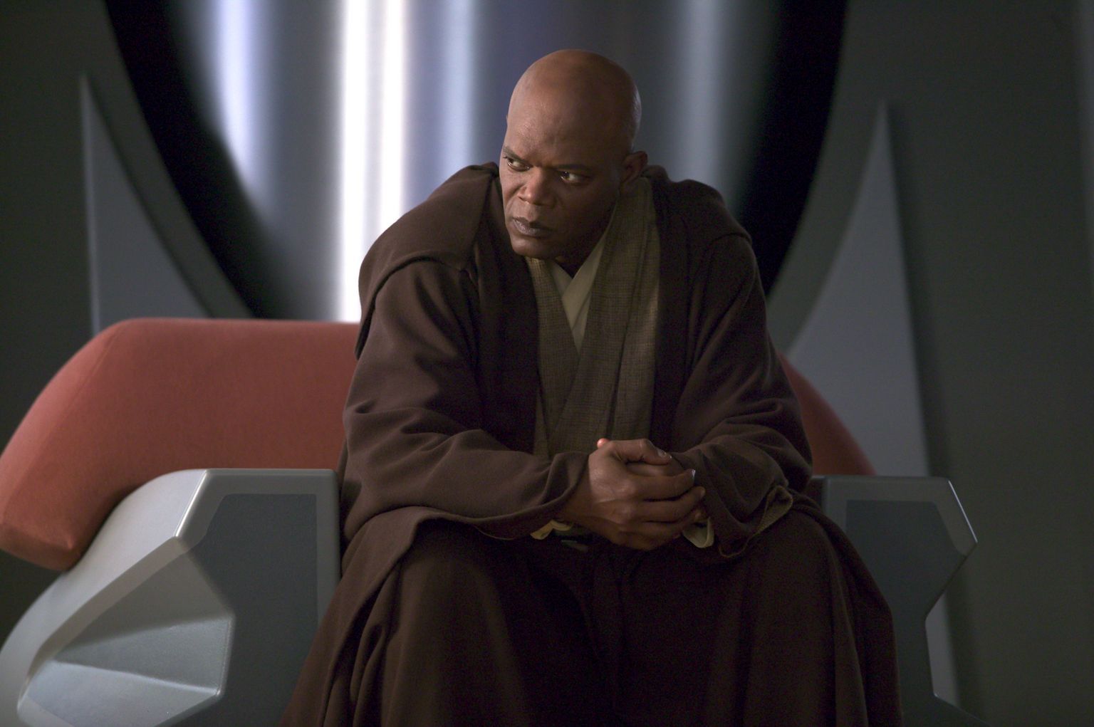 Still of Samuel L. Jackson in Zvaigzdziu karai. Situ kerstas (2005)