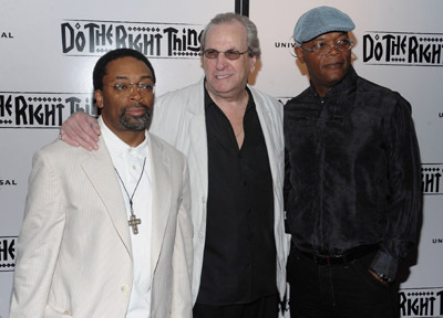 Samuel L. Jackson, Spike Lee and Danny Aiello