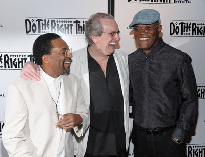 Samuel L. Jackson, Spike Lee and Danny Aiello