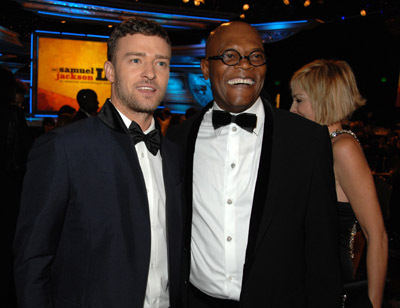 Samuel L. Jackson and Justin Timberlake