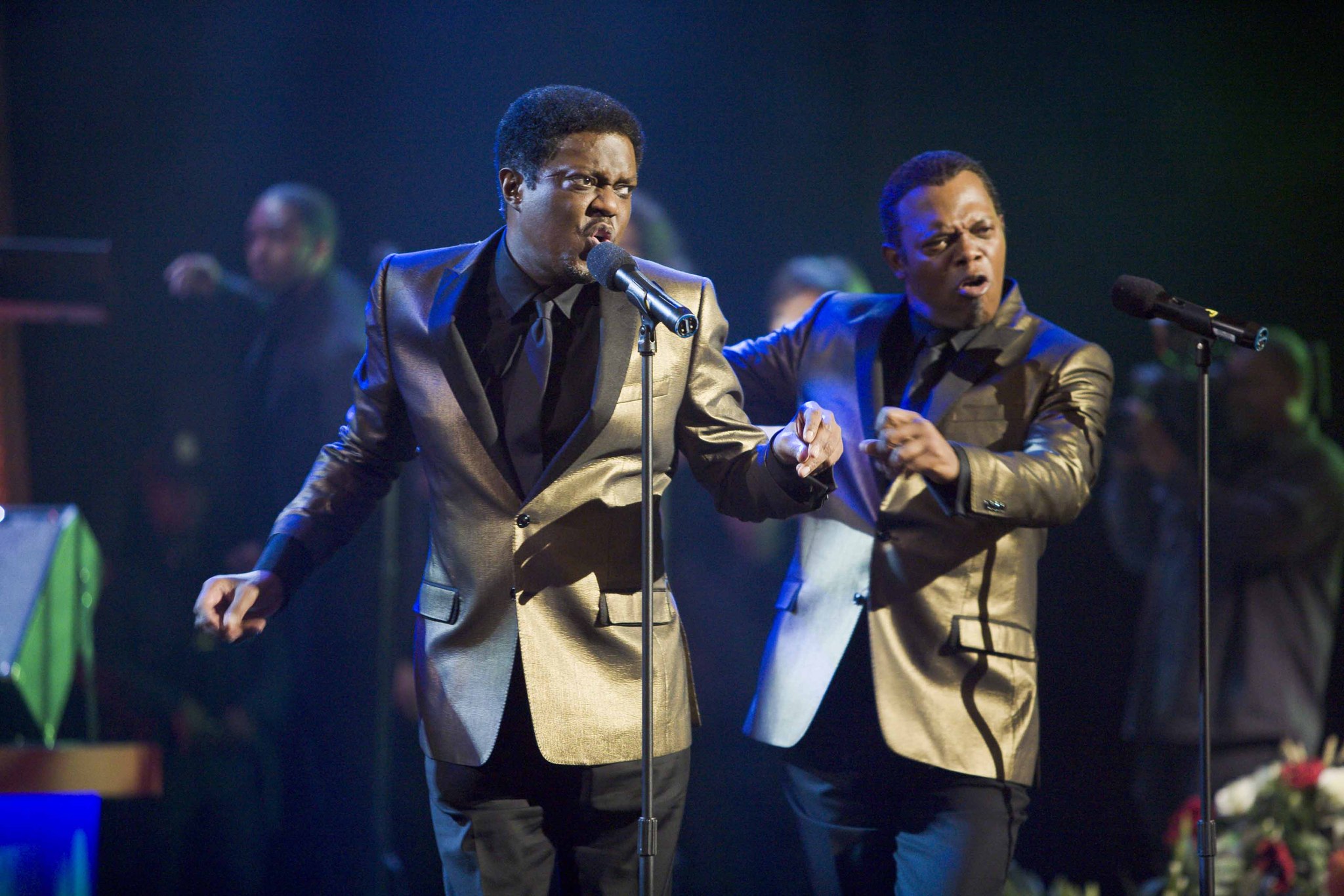 Still of Samuel L. Jackson and Bernie Mac in Soul Men (2008)