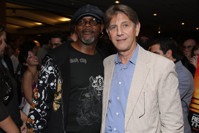 Samuel L. Jackson and Peter Coyote at event of Resurrecting the Champ (2007)