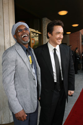 John Cusack and Samuel L. Jackson at event of 1408 (2007)