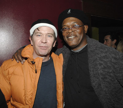 Samuel L. Jackson and Timothy Hutton