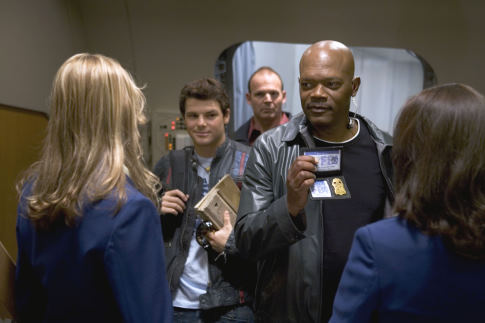 Still of Samuel L. Jackson in Snakes on a Plane (2006)