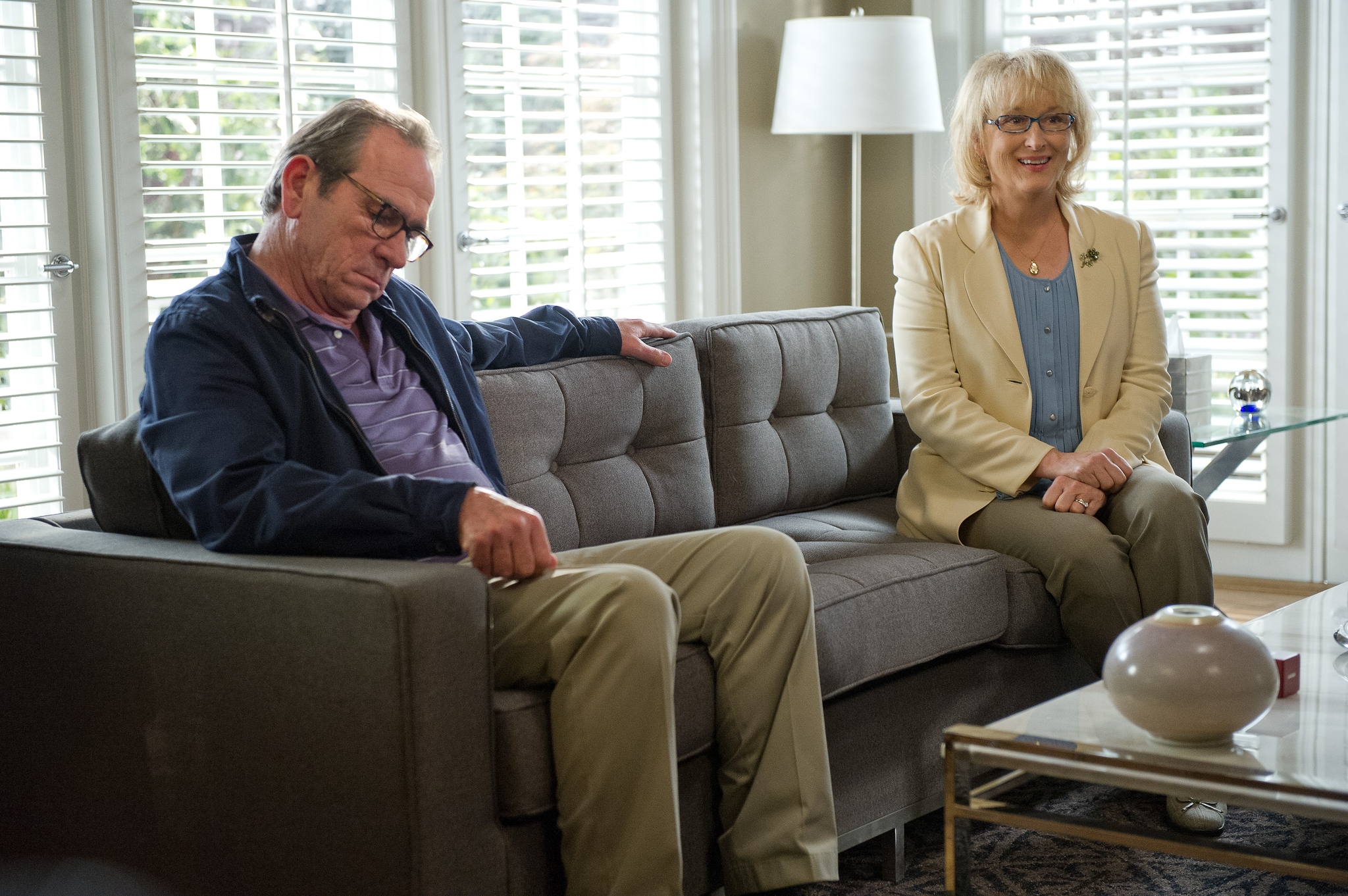 Still of Tommy Lee Jones and Meryl Streep in Hope Springs (2012)