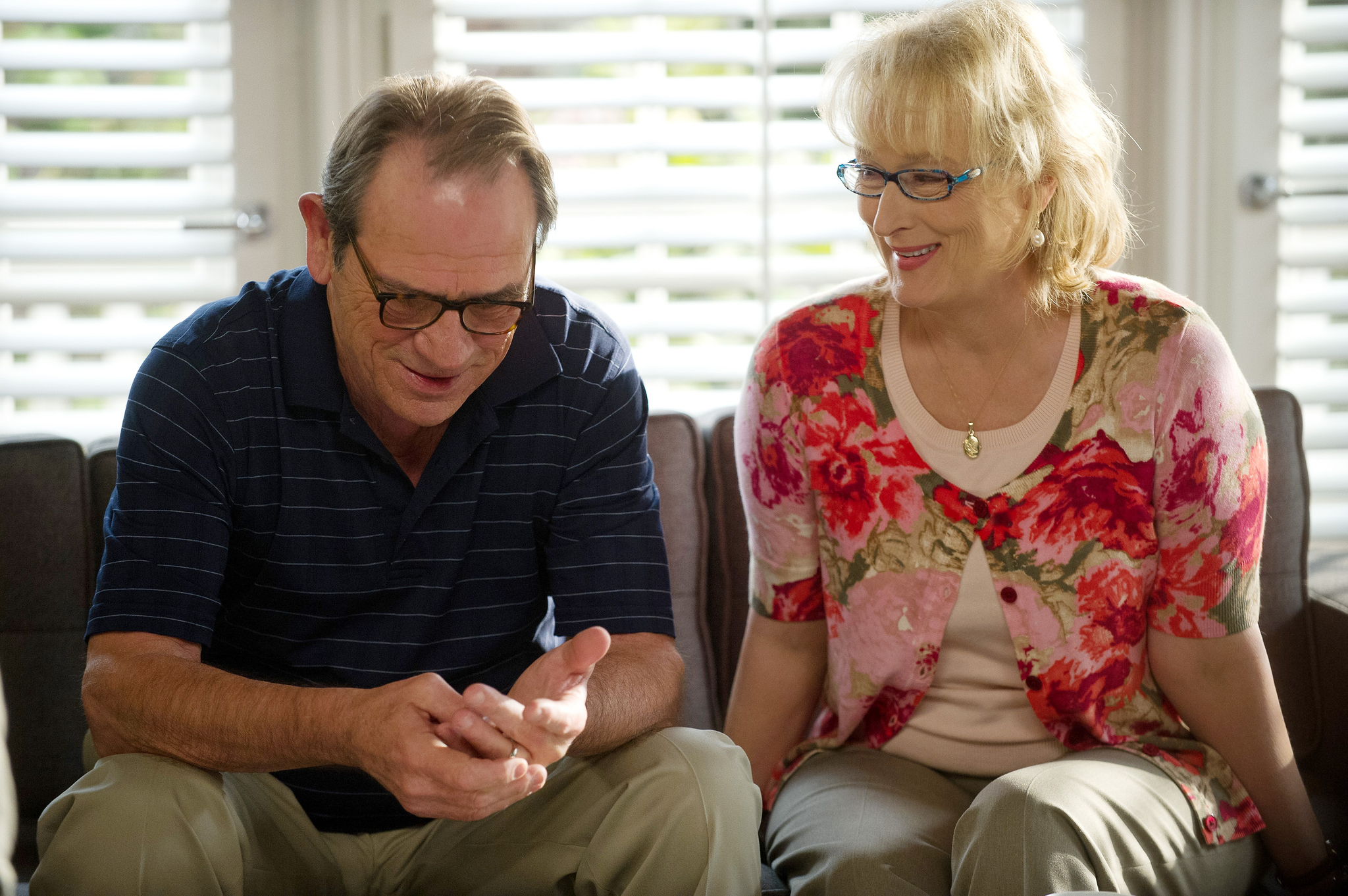 Still of Tommy Lee Jones and Meryl Streep in Hope Springs (2012)