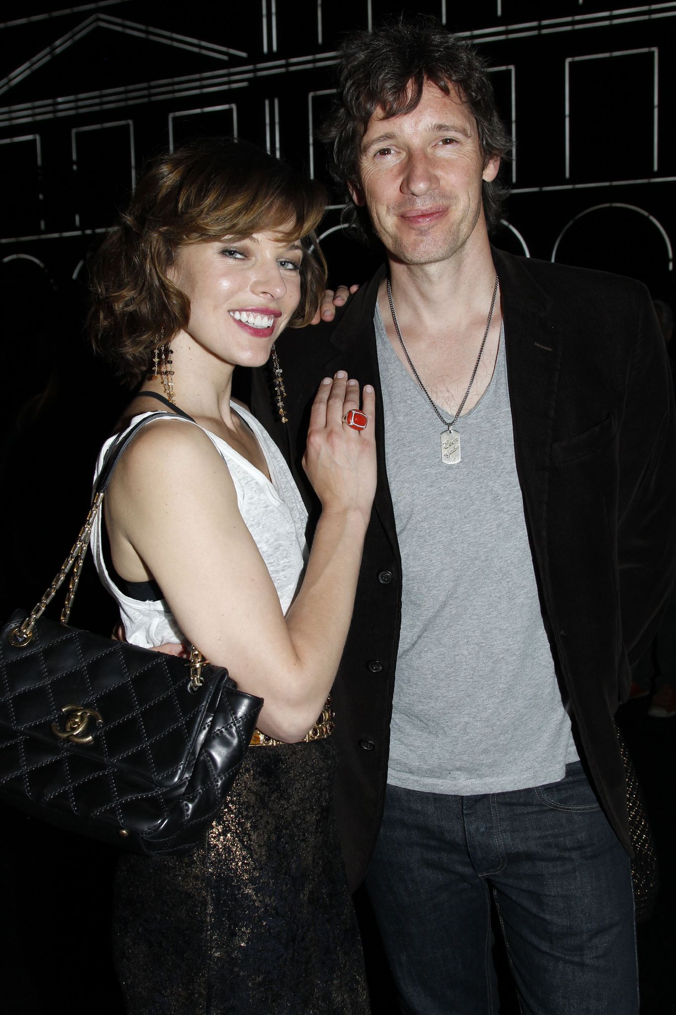 Milla Jovovich and Paul W.S. Anderson