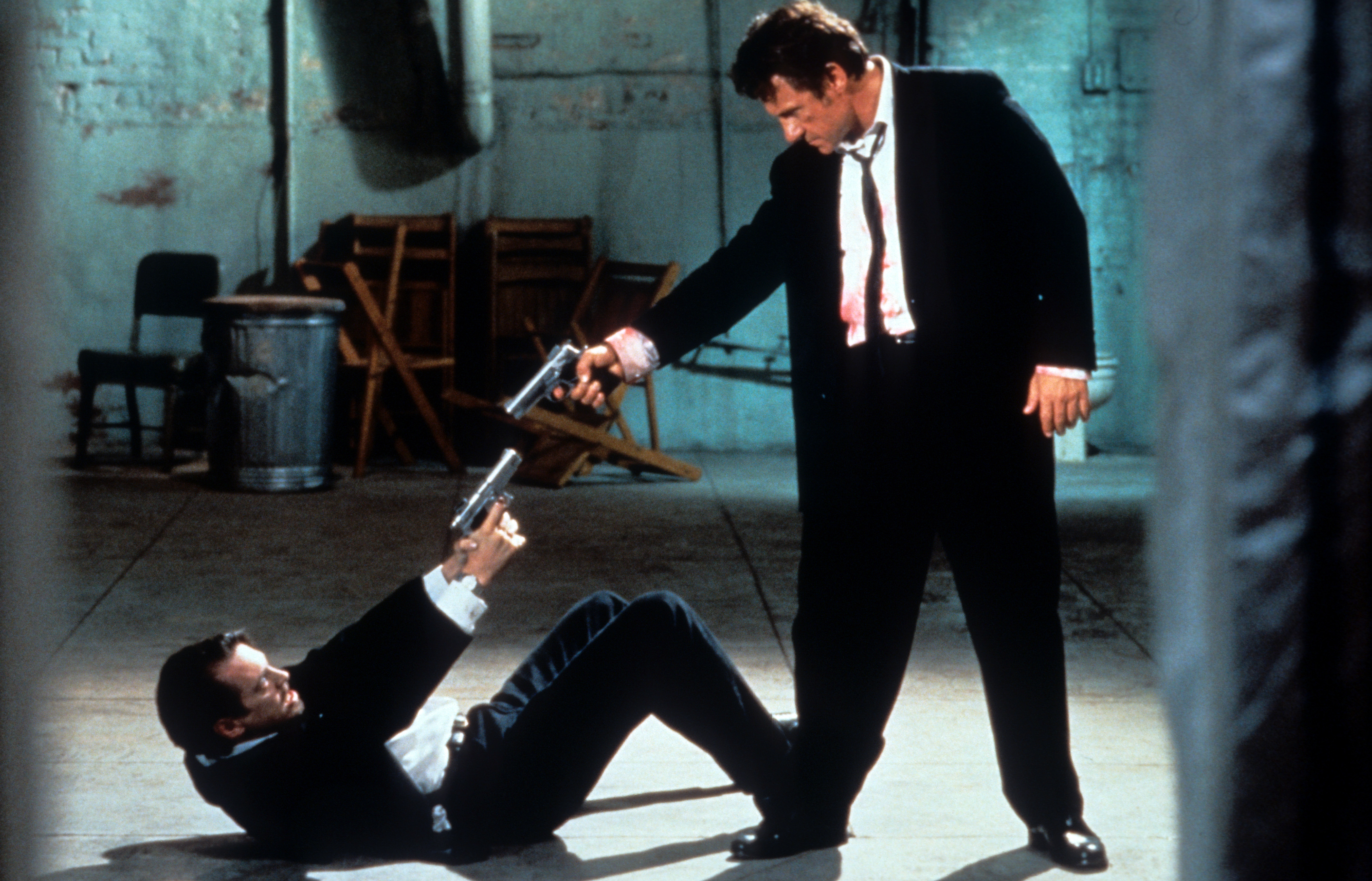 Still of Steve Buscemi and Harvey Keitel in Pasiute sunys (1992)