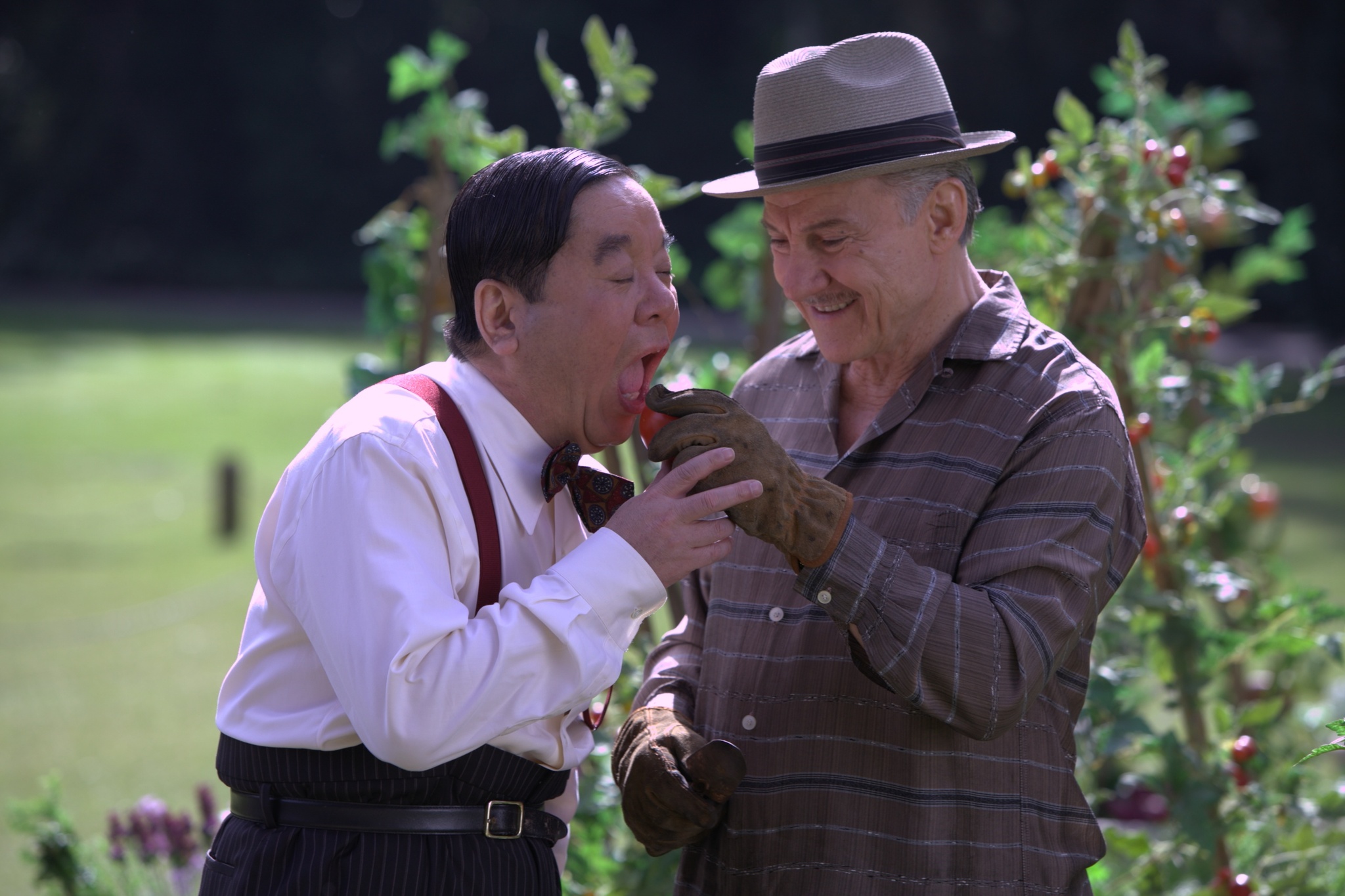 Still of Harvey Keitel and Hyung-rae Shim in The Last Godfather (2010)