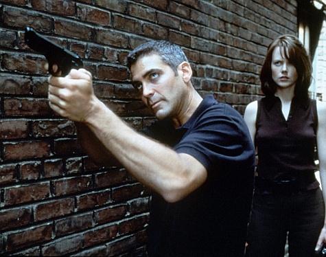 Still of George Clooney and Nicole Kidman in Taikdarys (1997)